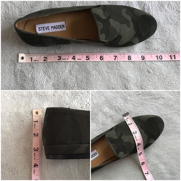 NWT Steve Madden Sol Loafer Camouflage Green 6 NIB - Picture 11 of 11
